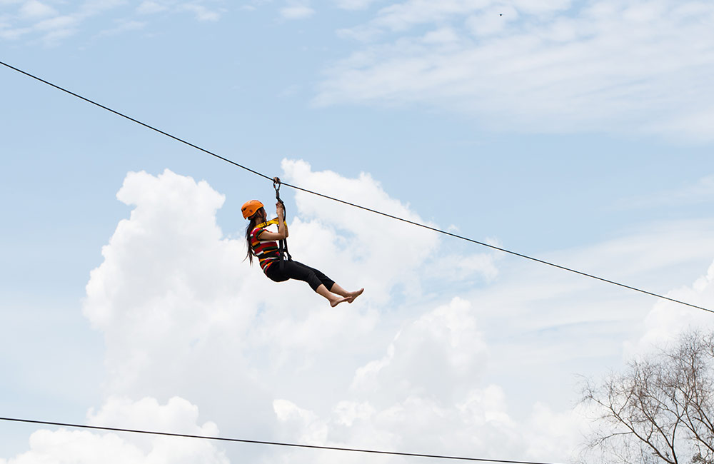 Zip-lining-Adventure Junkies  